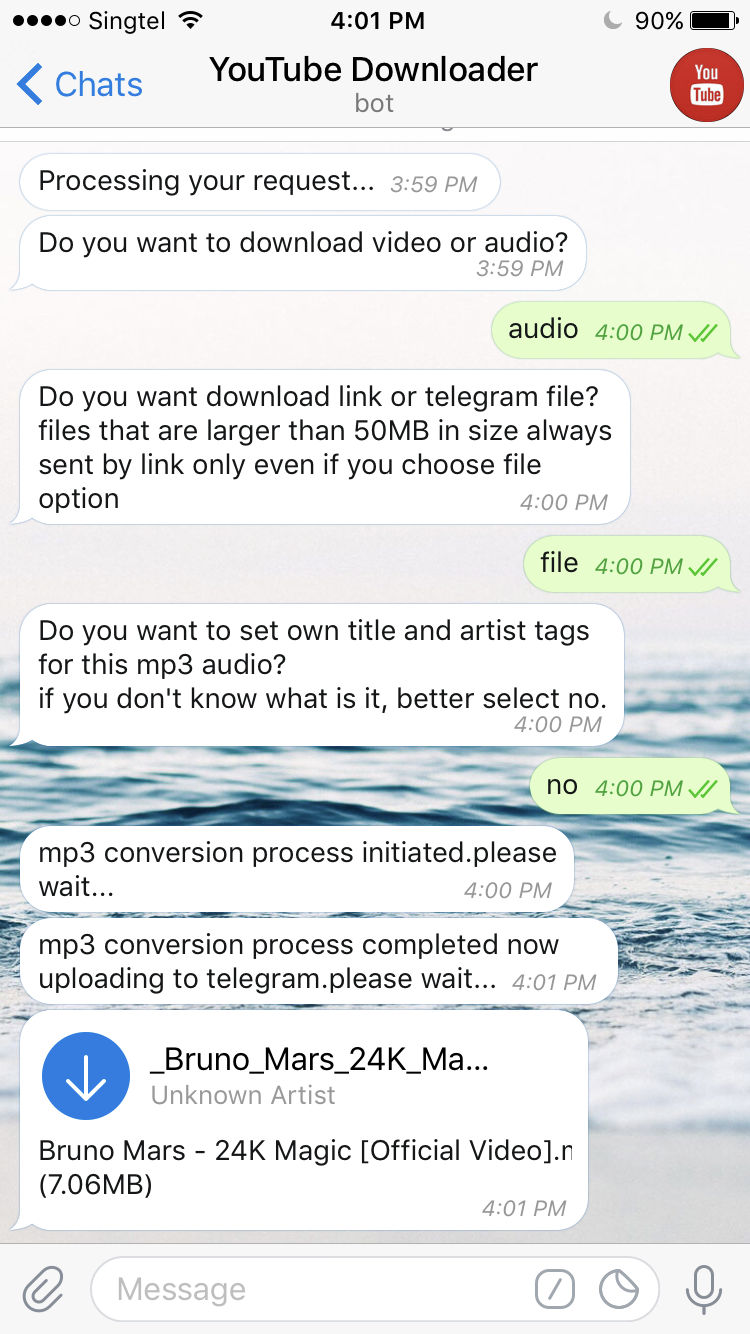 telegram file downloader bot