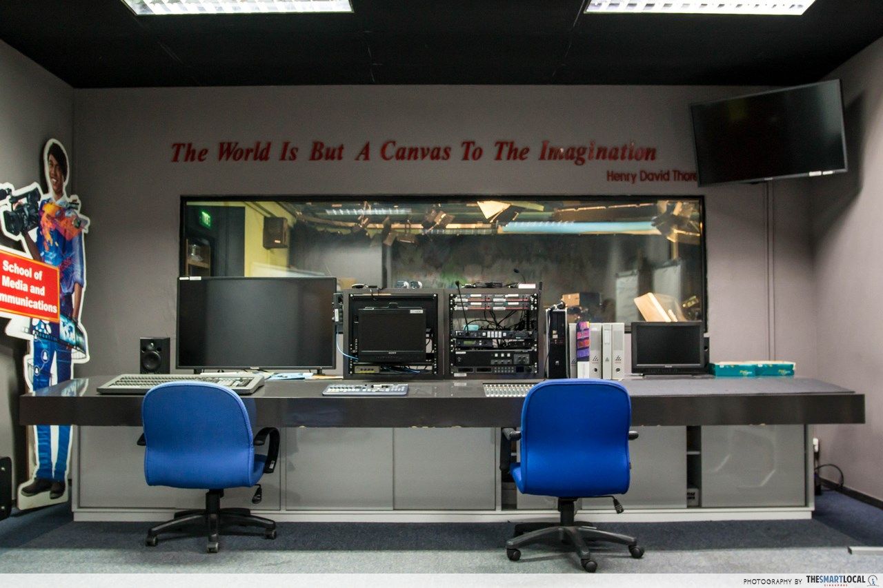 MDIS' in-house TV studio