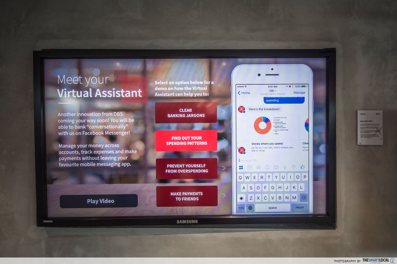 DBS DAX inventions include this virtual assistant mobile banking chat bot!