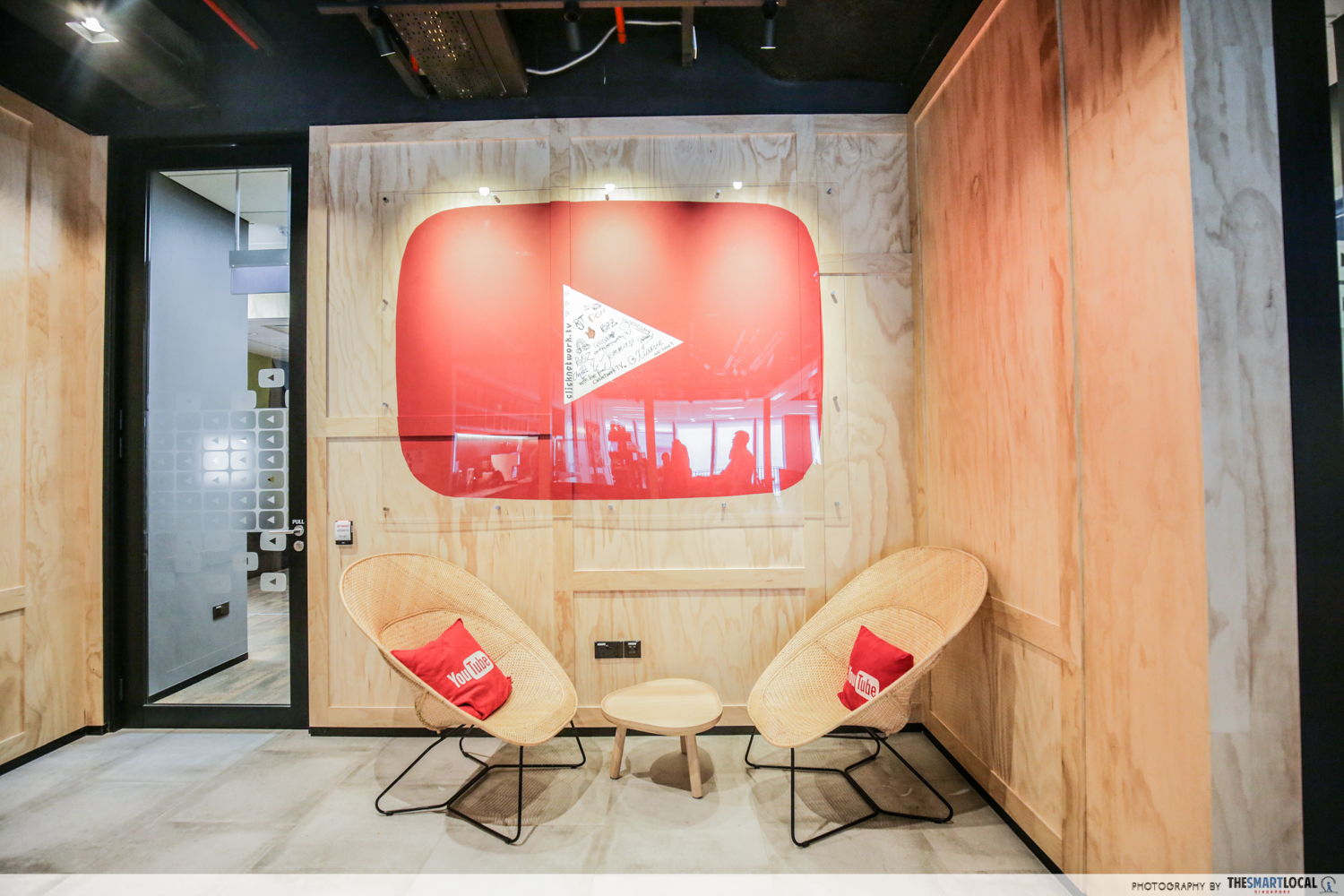 YouTube space in Google office