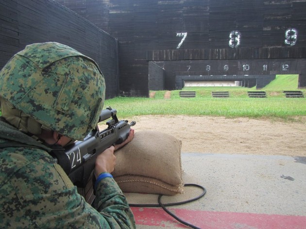 test your marksman skills at the range