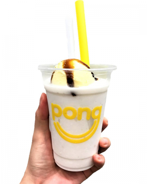 pong smoothie drinks promotion