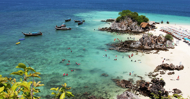 khai islands snorkel thailand
