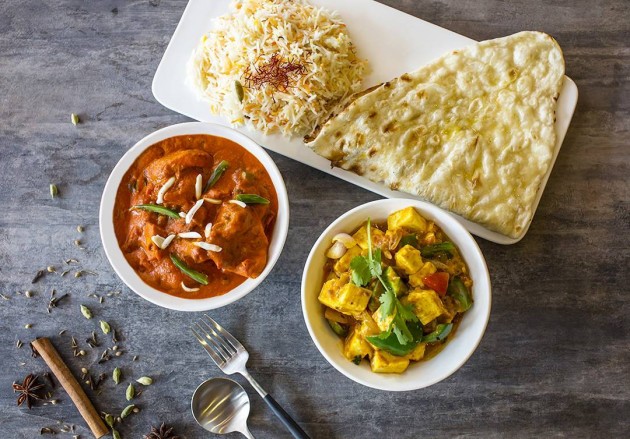 dip your flatbread in different curries