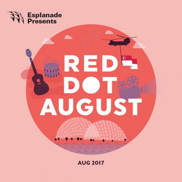 Esplanade NDP august events red dot 