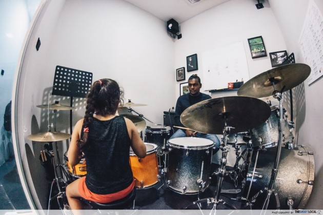PoMo classes drums Drumstruck Studio