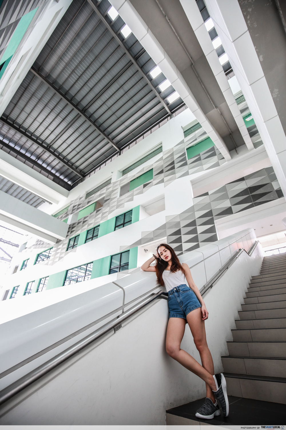 Chio Staircase - Ngee Ann Wide Shot