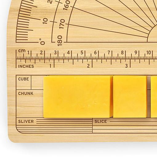 Cheese protractor to measure cheese when cutting it weird inventions singapore