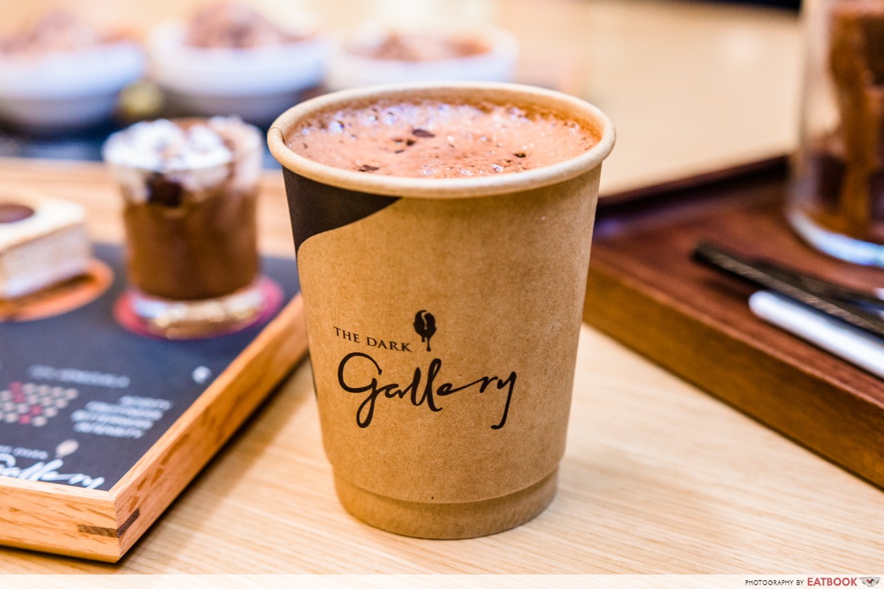the dark gallery hot chocolate