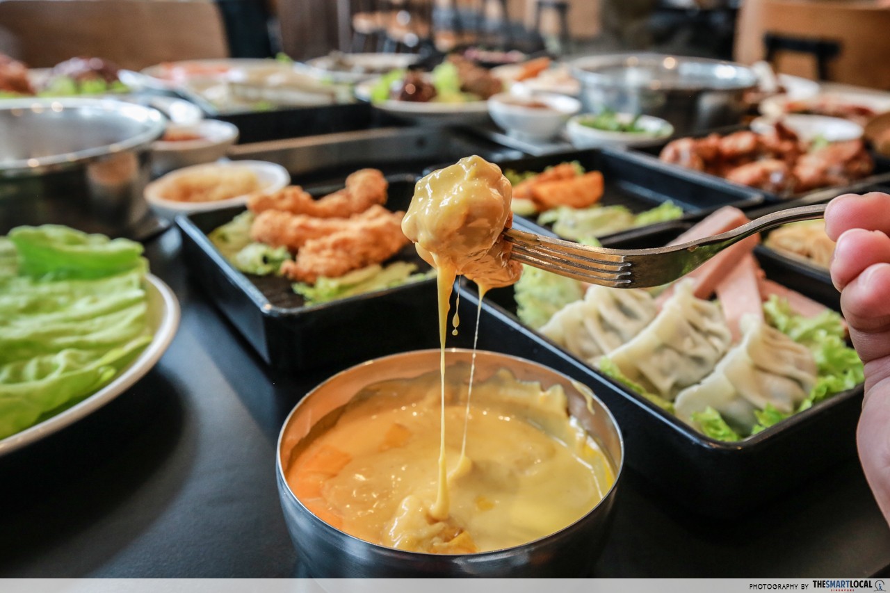 cheesy good times campaign at seoul garden