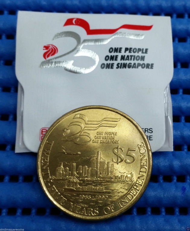 SG25 commemorative coin limited edition coins in singapore 