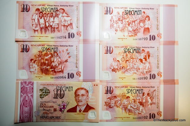 SG50 $10 commemorative notes limited edition 