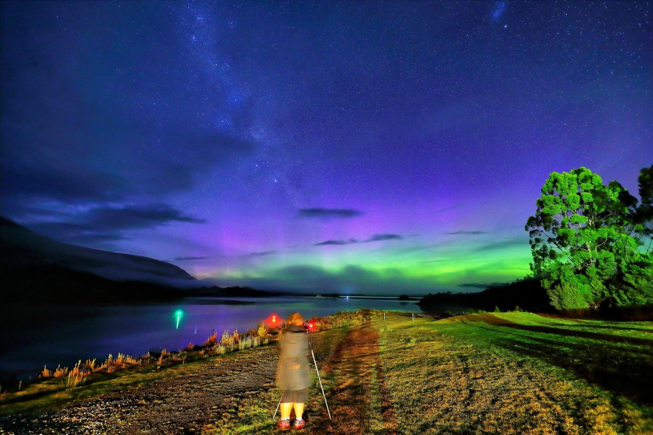Catch the southern lights aurora australis viewing unique things to do in Tasmania hidden places in australia