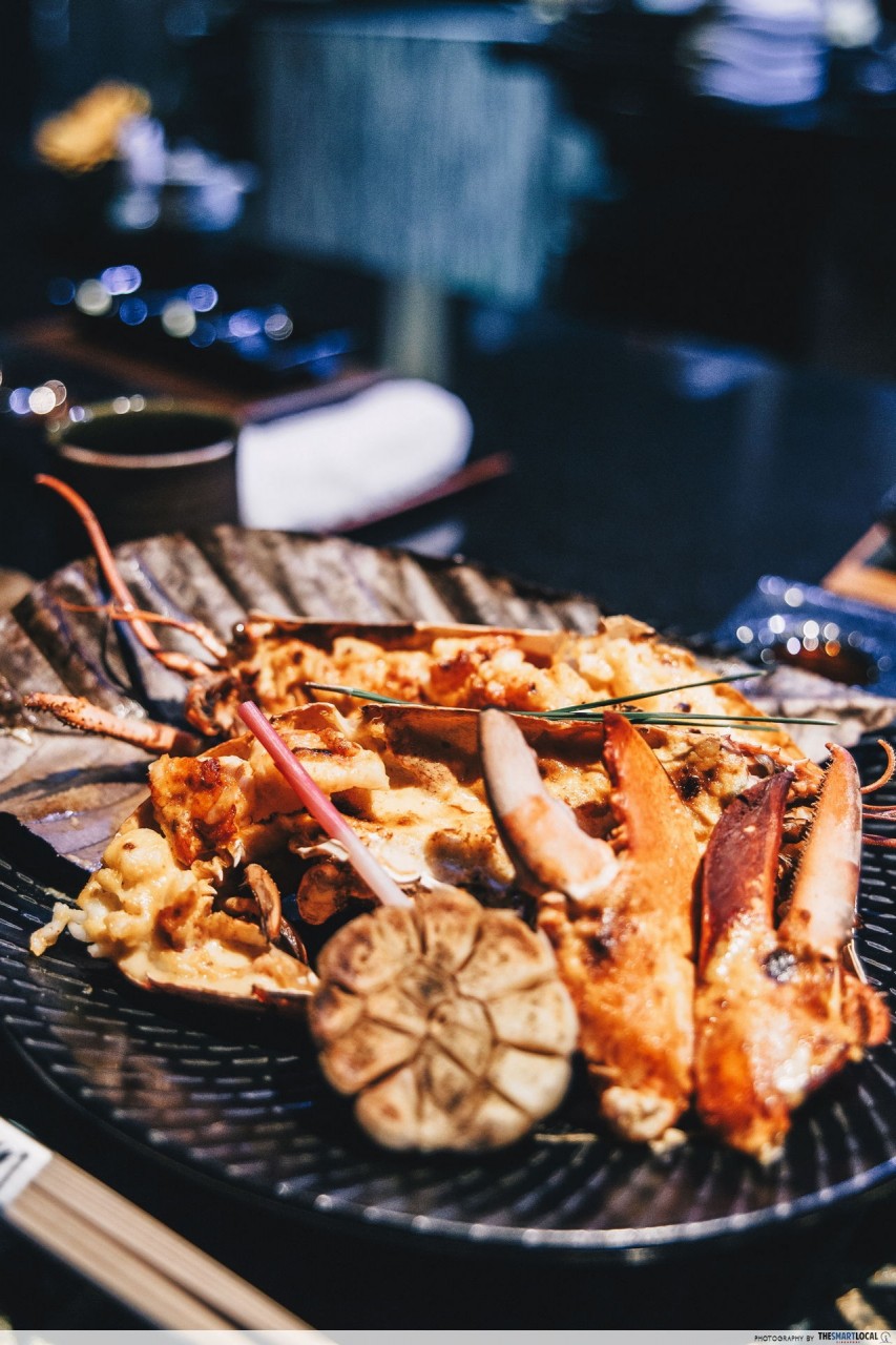 mikuni live lobster teppanyaki 
