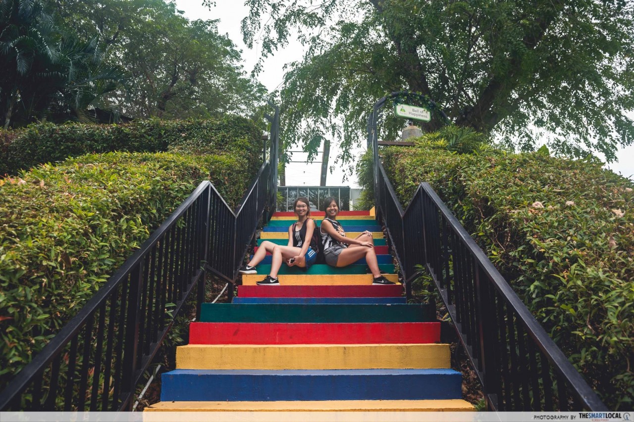 mount faber colourful stairs 