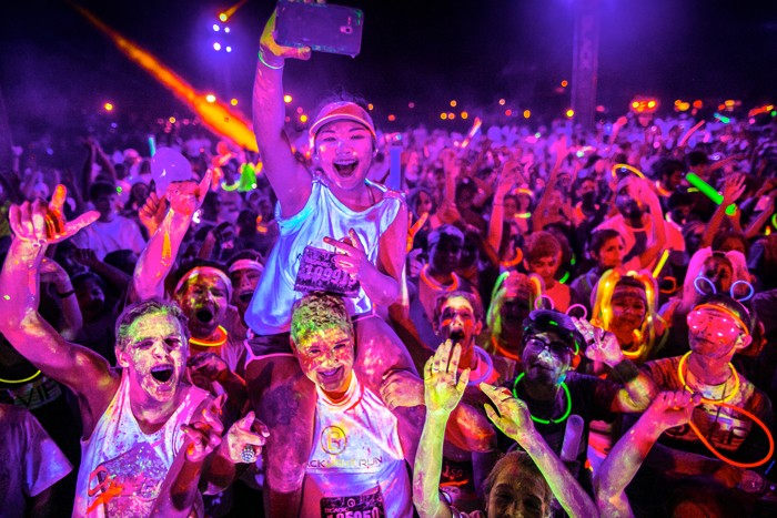 Things to do in Oct - Blacklight Run