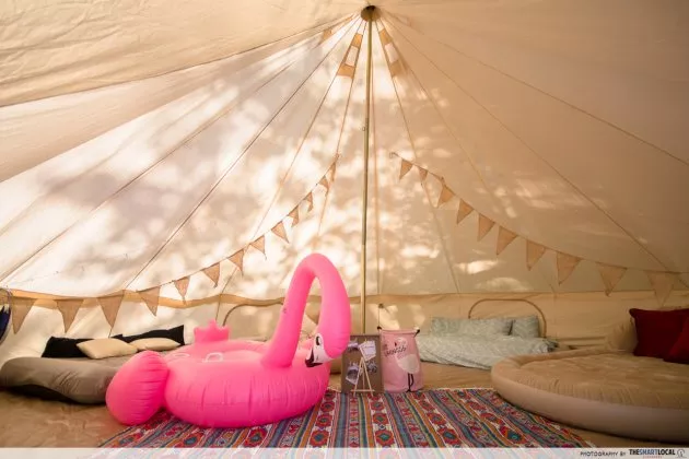 Date Ideas - Glamping Beds