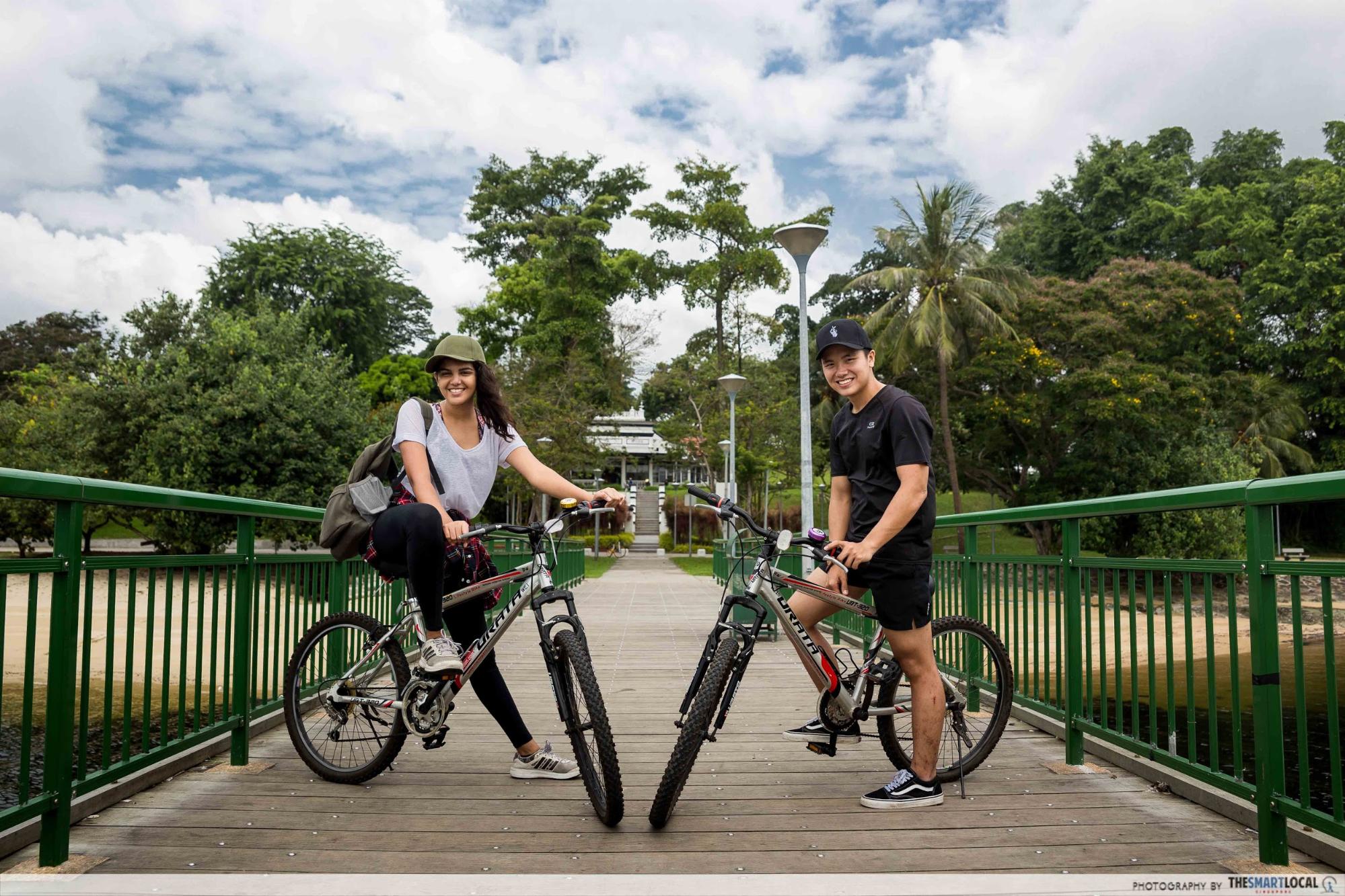 Obscure cycling trails in Singapore (3) - Seletar North Link bridge