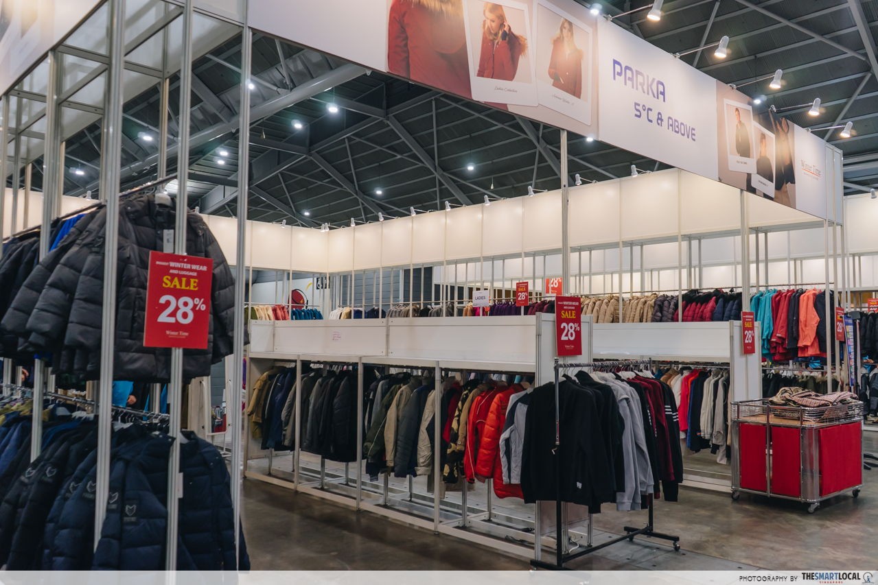 up to 80% off at winter time's sale at expo