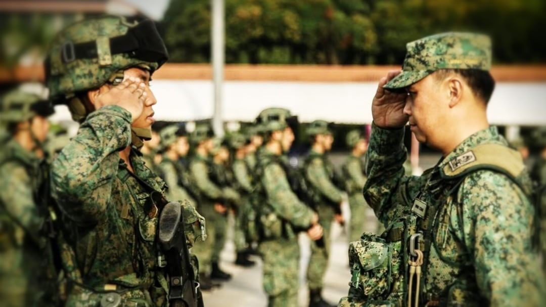The Singapore Army 