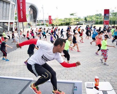Free HIIT exercise classes in Singapore Experience Sports FIT Sessions