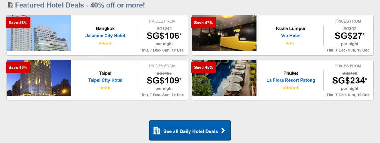 Expedia daily deals cheap and romantic couple vacations