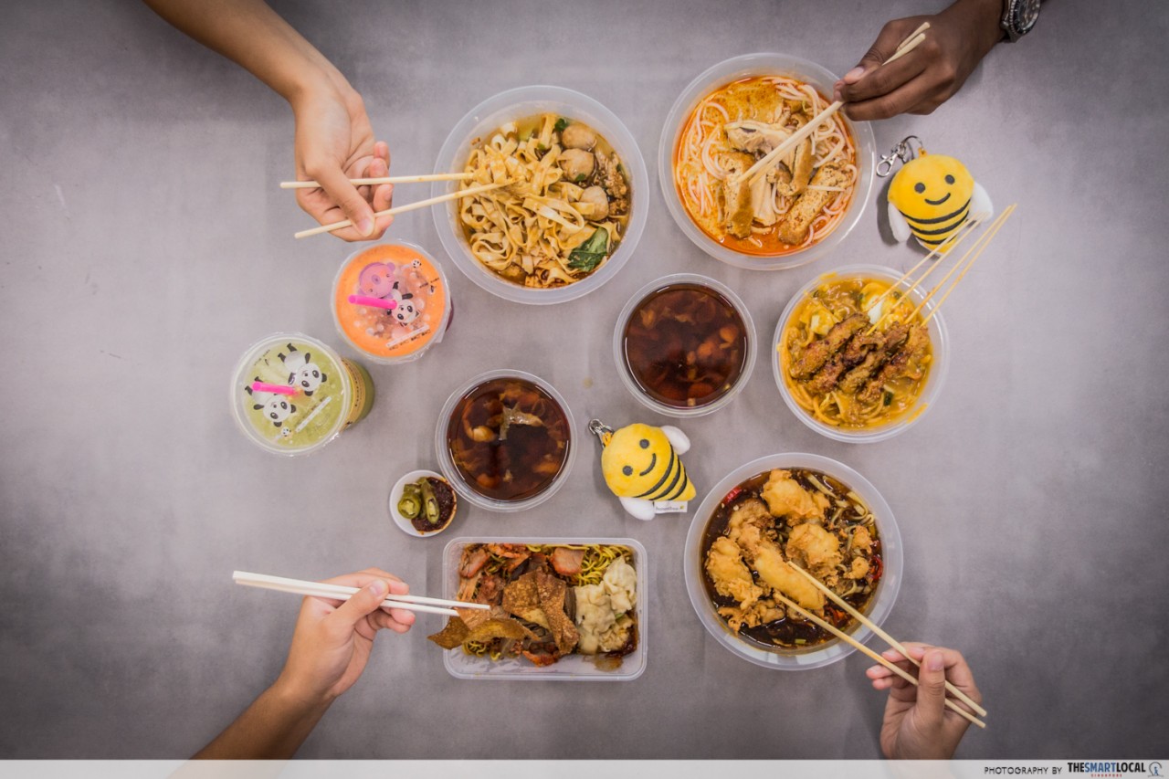 honestbee Hawker Delivery in Singapore