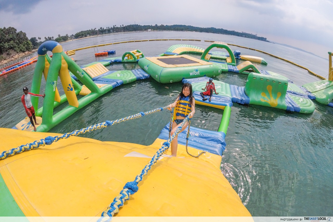 batam aqua adventure inflatable theme park