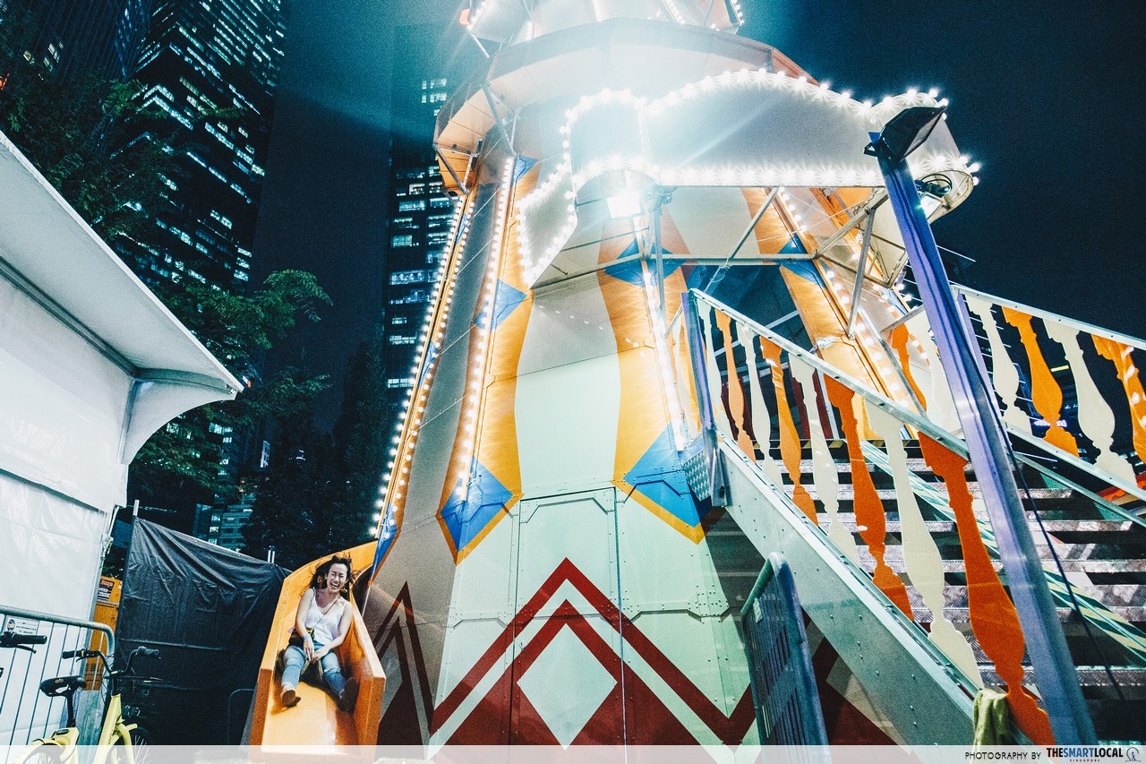 Prudential Marina Bay Carnival 2017 - Lighthouse Slip Slide 
