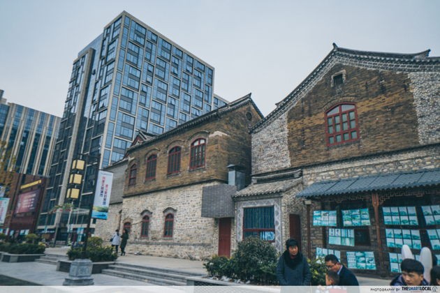 Authentic food street in jinan china kuanhouli
