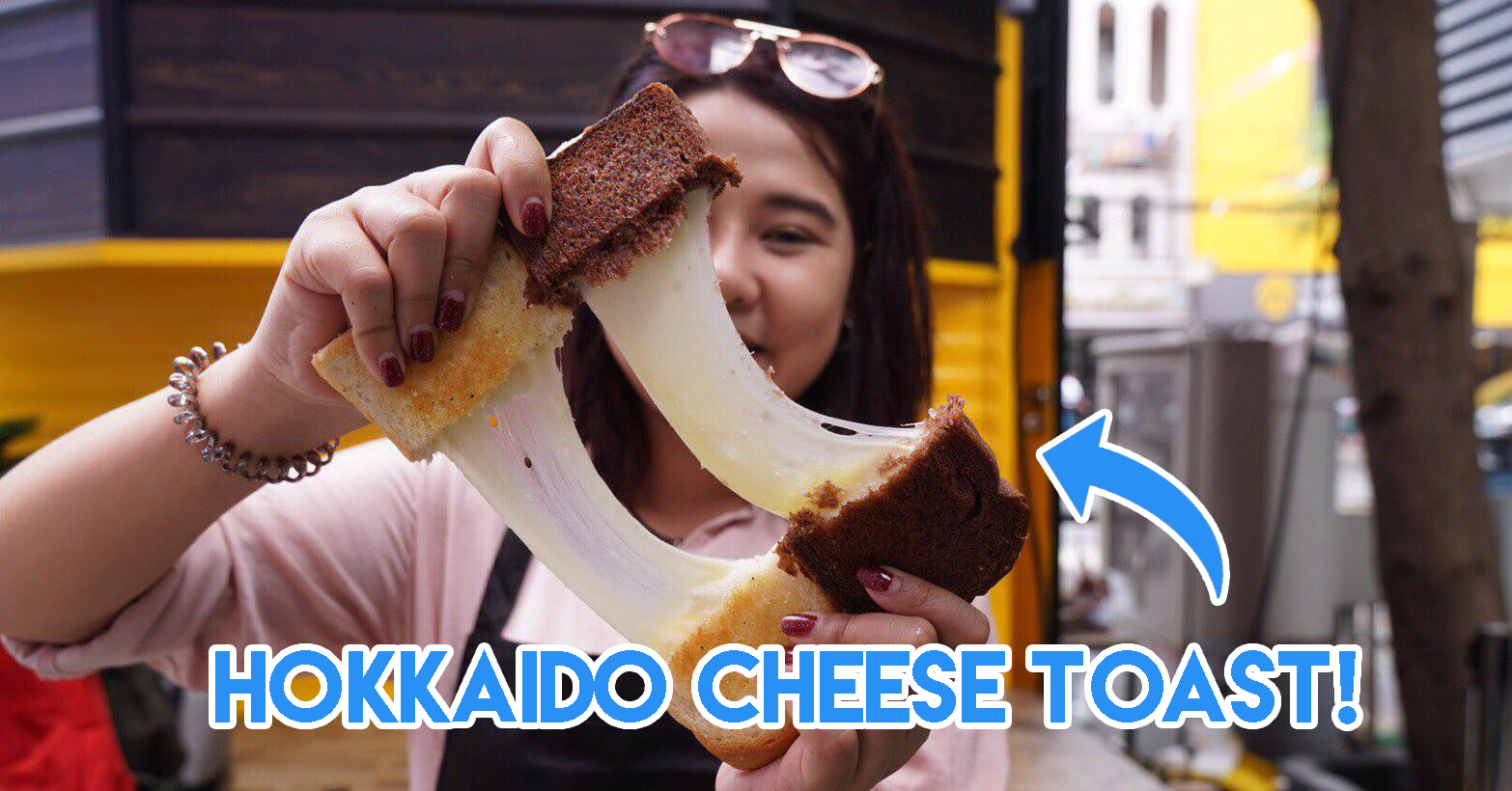 A new year, a fresh diet (1) - Hokkaido cheese toast cover
