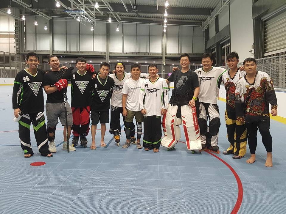 Exercise communities and sports clubs to join for beginners Singapore Inline Hockey
