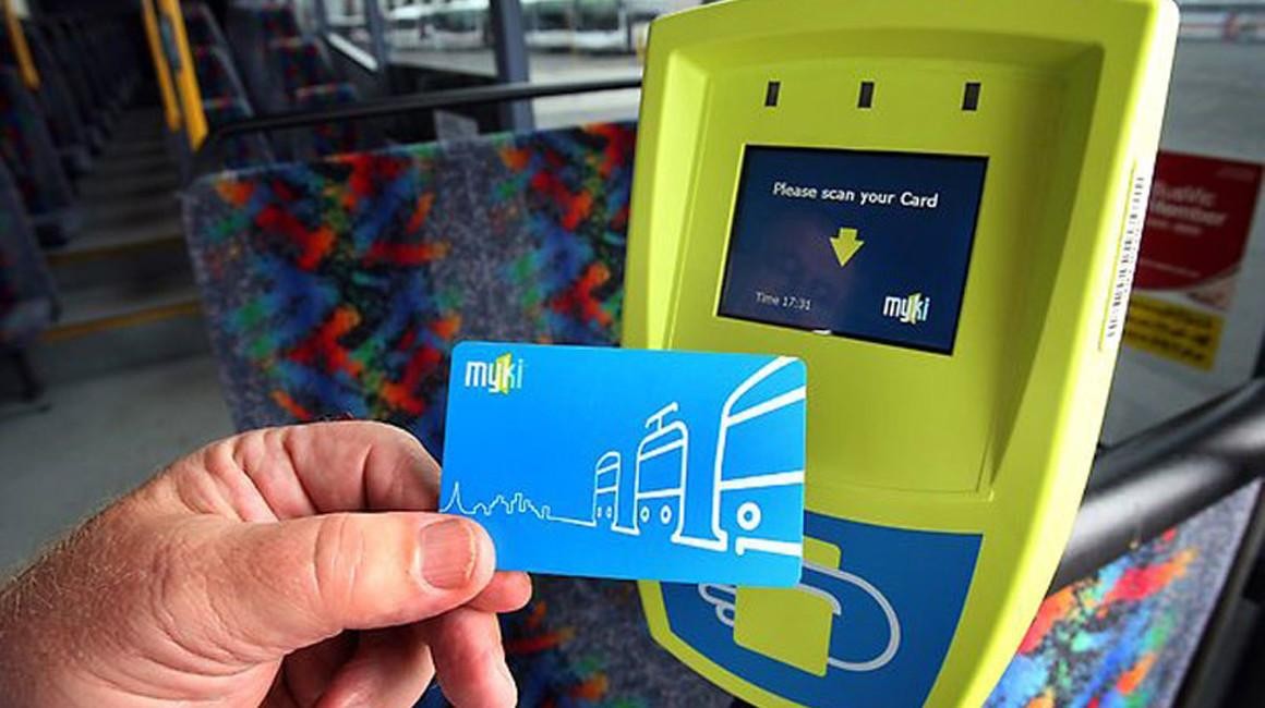 Studying in Australia - student transport card