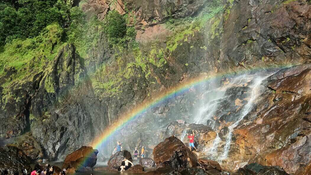 rainbow waterfall kuantan