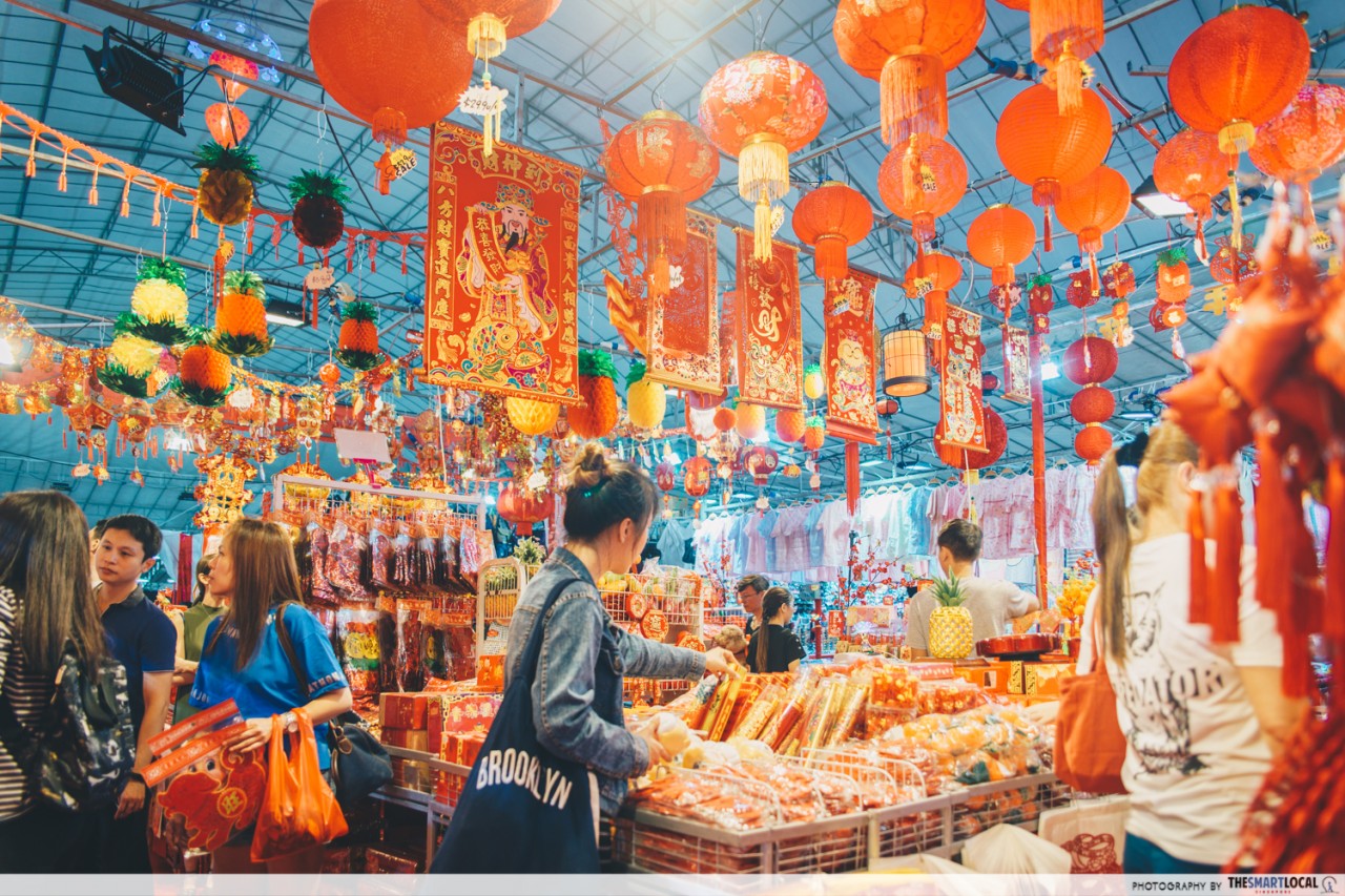 chinese new year decorations shop