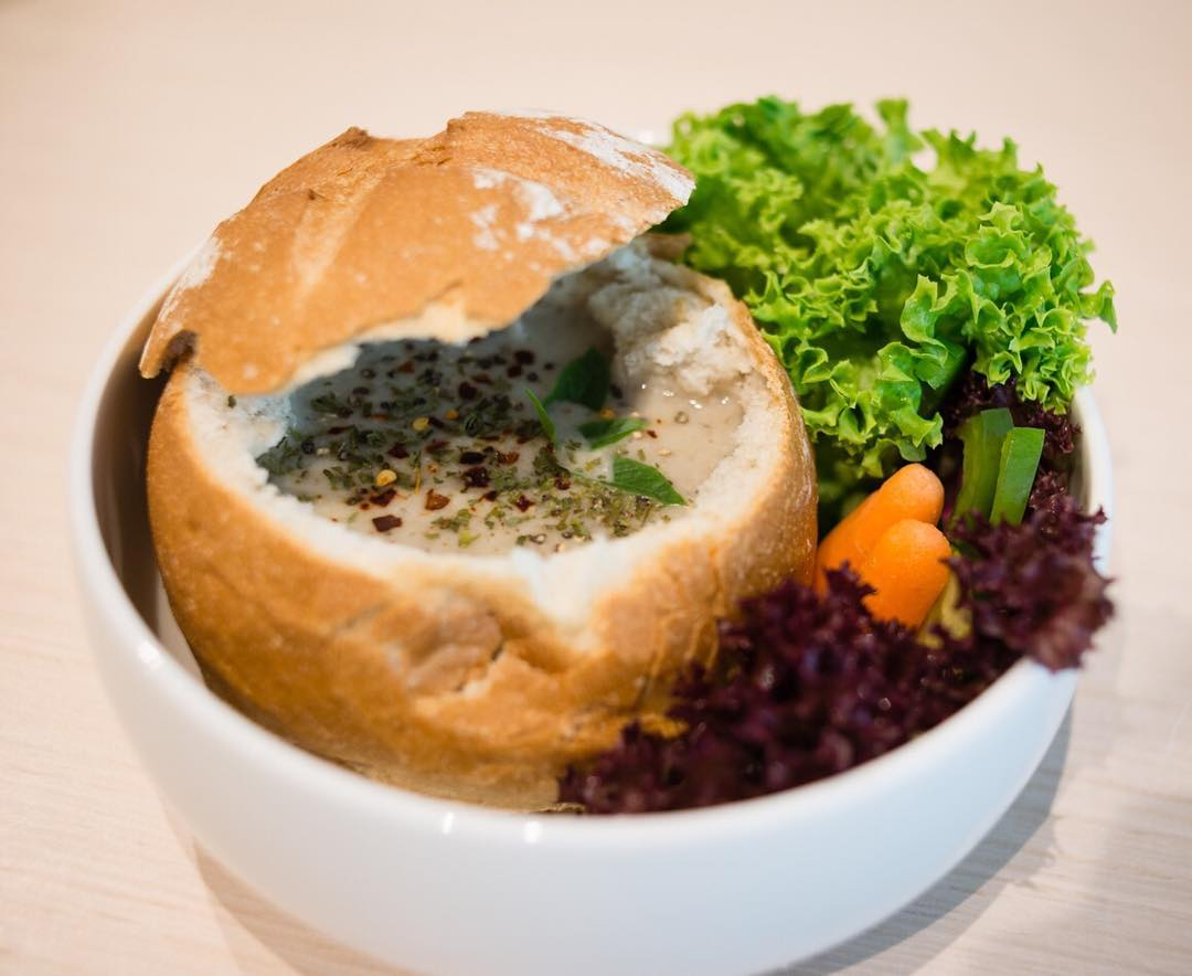 Feb 2018 cafes and restaurants (14) - Seeds Cafe Bread Bowl with Soup of the Day