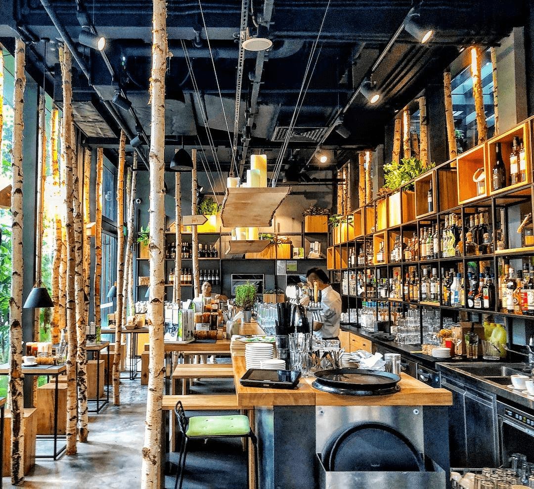 Feb 2018 cafes and restaurants (25) - Hans im Glück interior