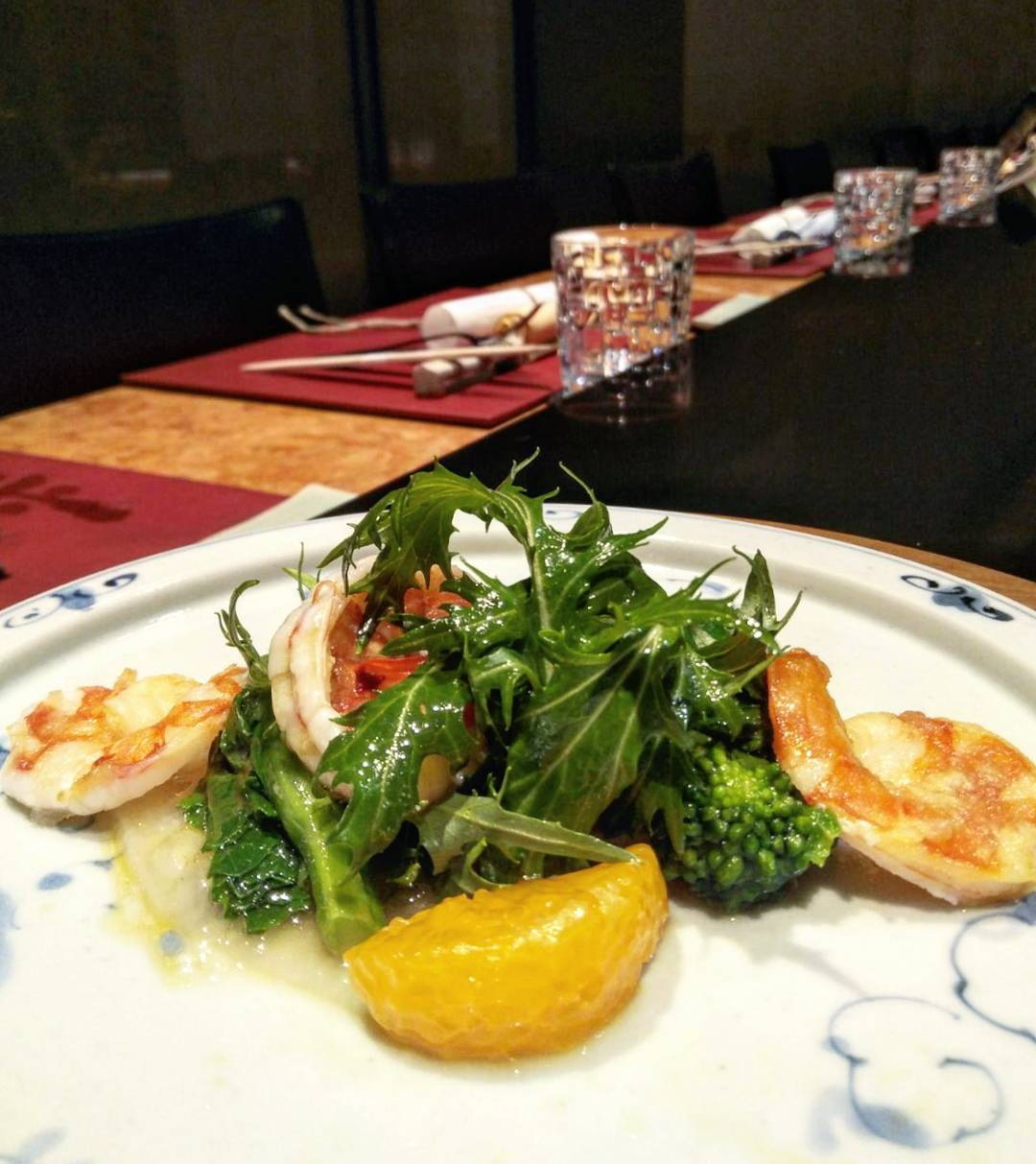 Feb 2018 cafes and restaurants (34) - Teppan by Chef Yonemura Prawn salad