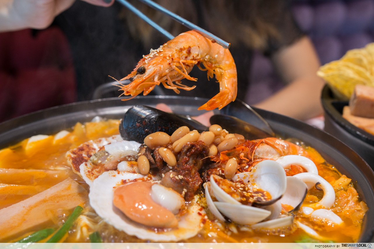 Seoul Yummy SingPost Centre Seafood Army Stew