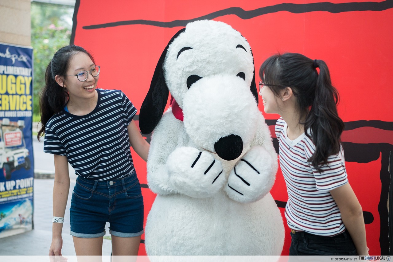 Sentosa - Snoopy Meet and Greet