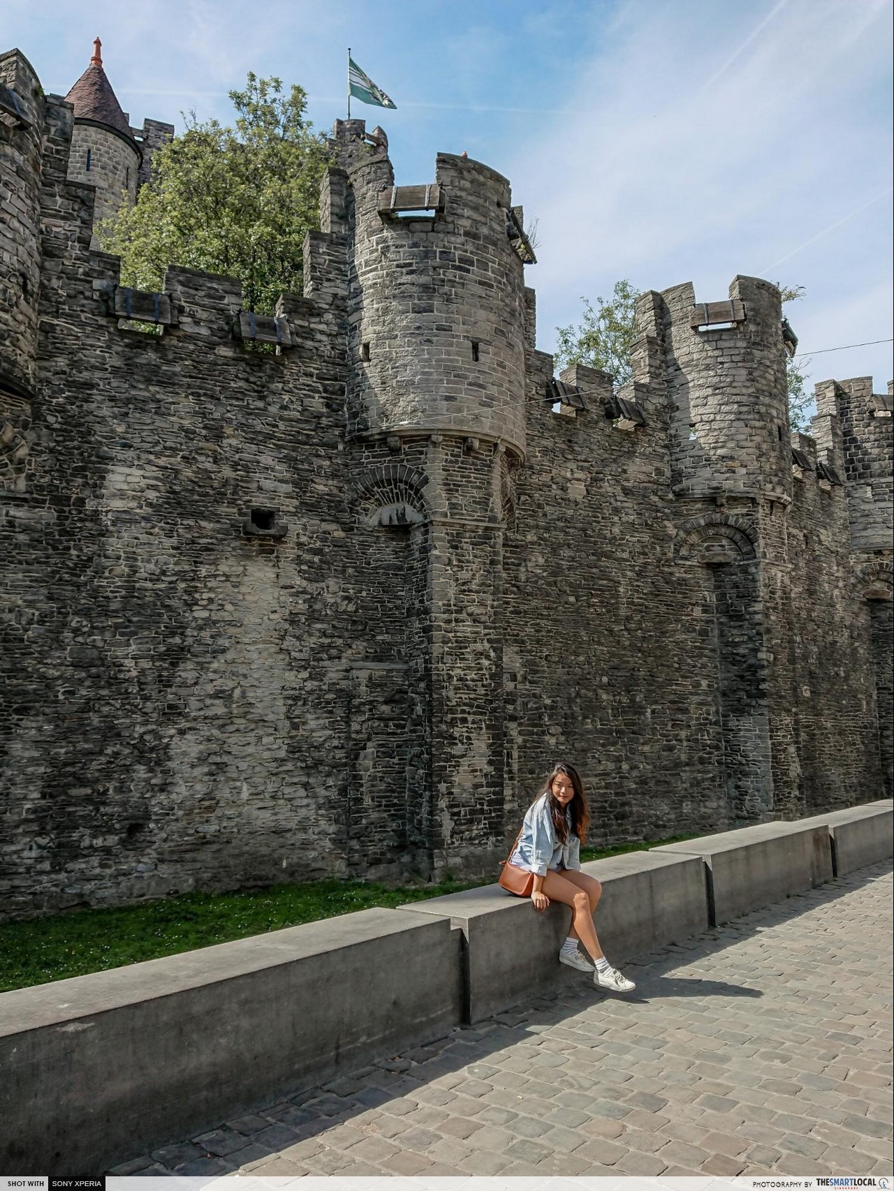 Brussels 7 things (12) - Gravensteen Castle with Xenia