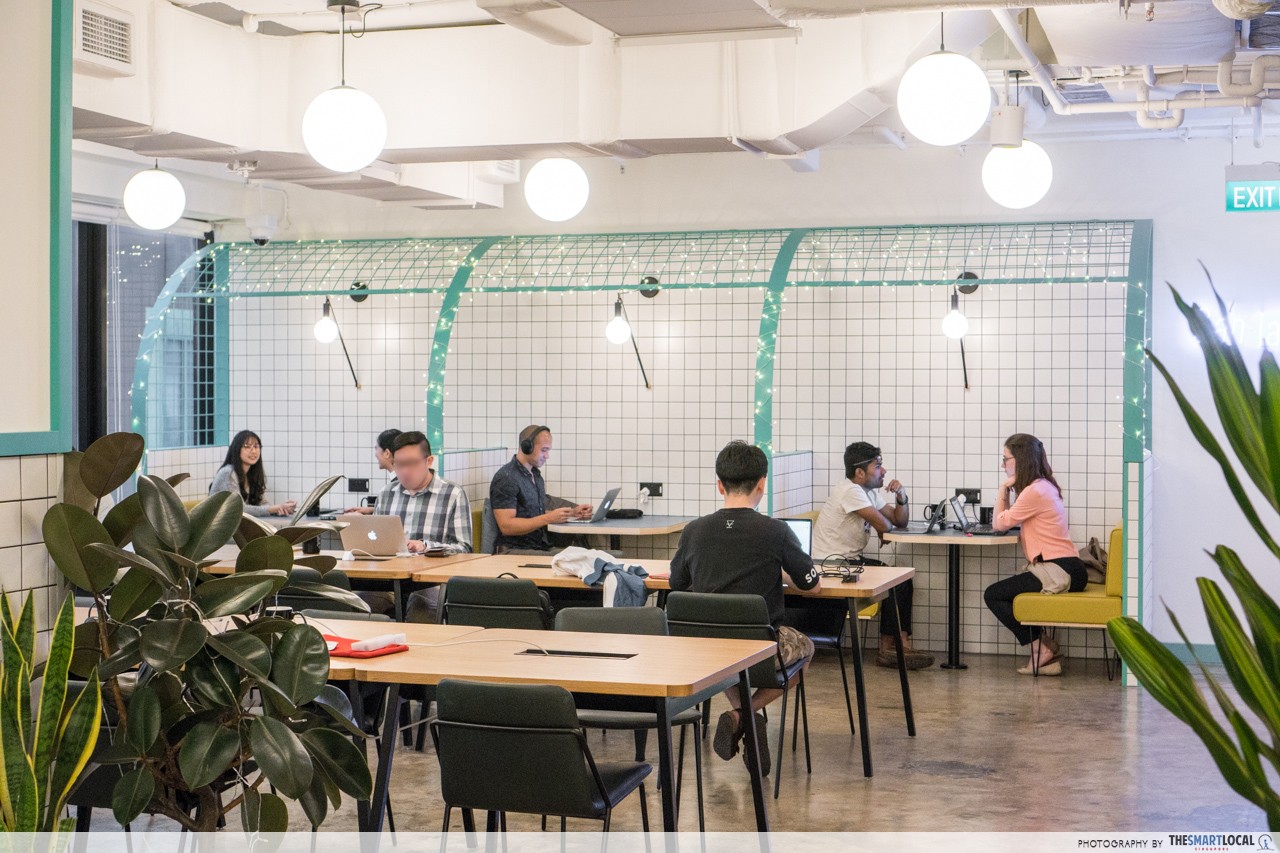 wantedly singapore office wework 
