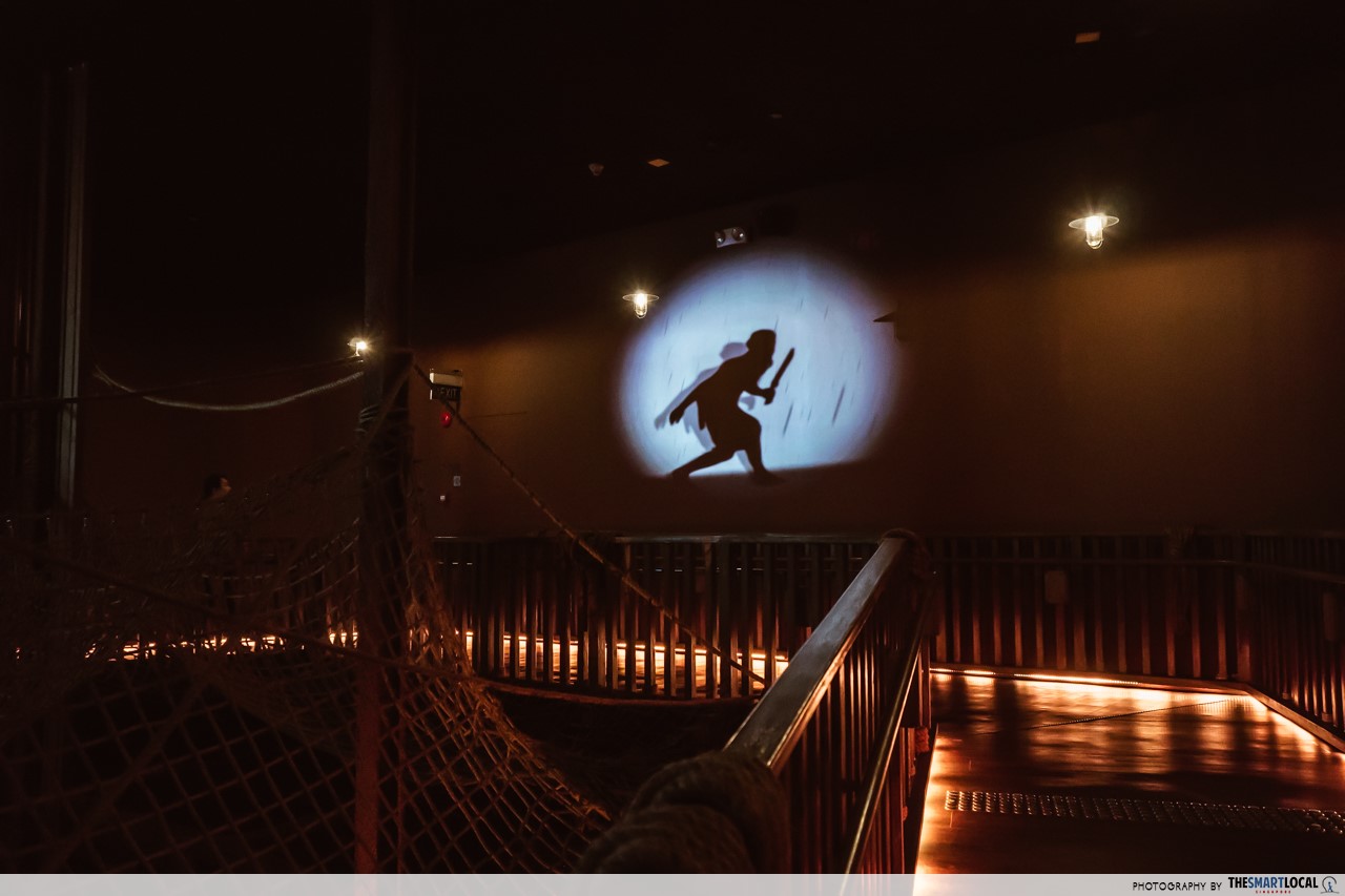 Revamped Maritime Experiential Museum - Pirate Ship projections