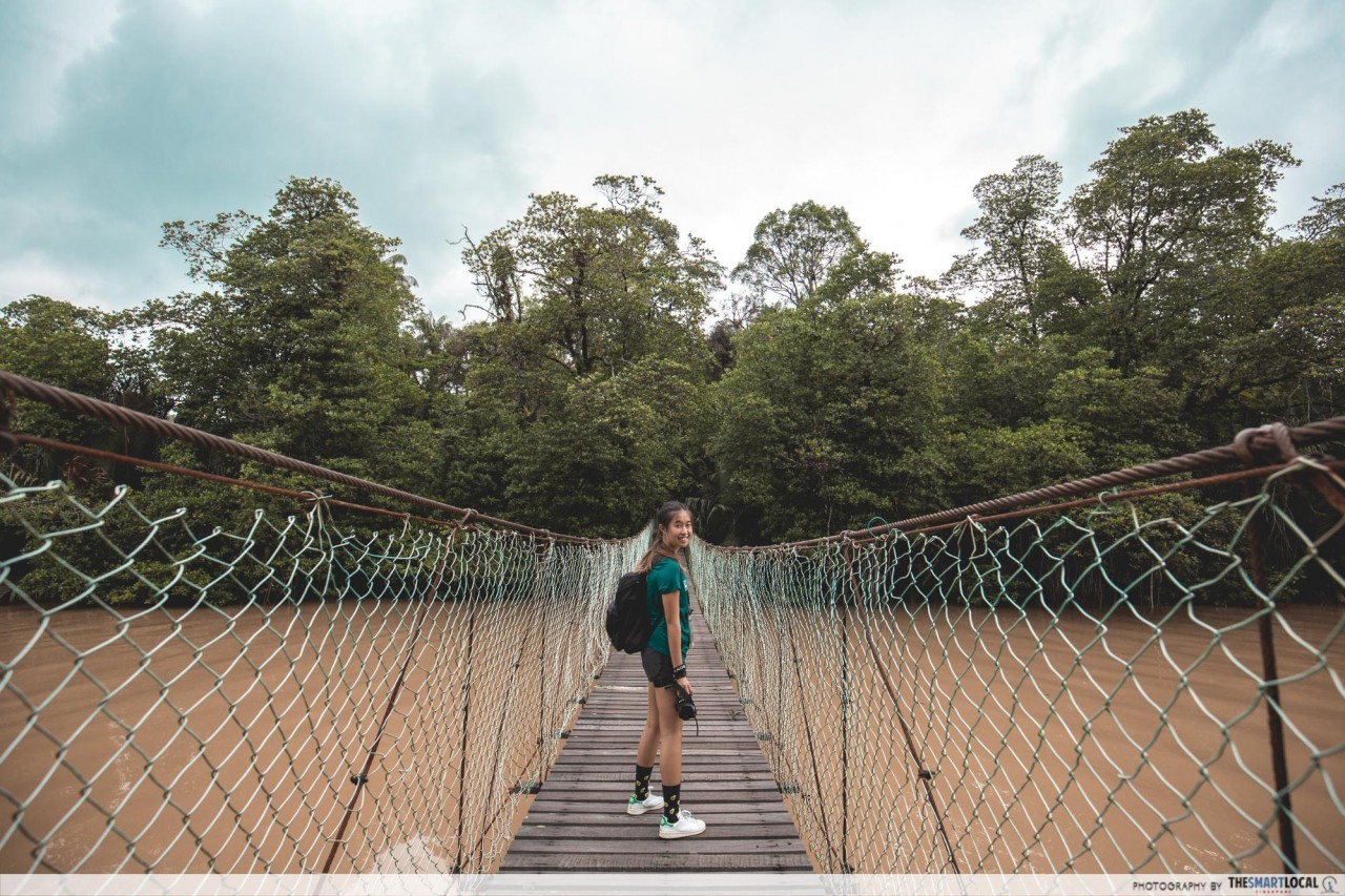 Bintulu - suspension bridge