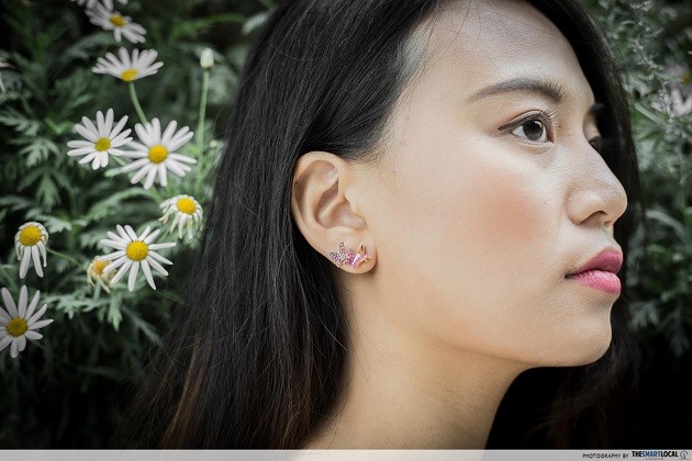 Swarovski's Lilia Pierced Earring set