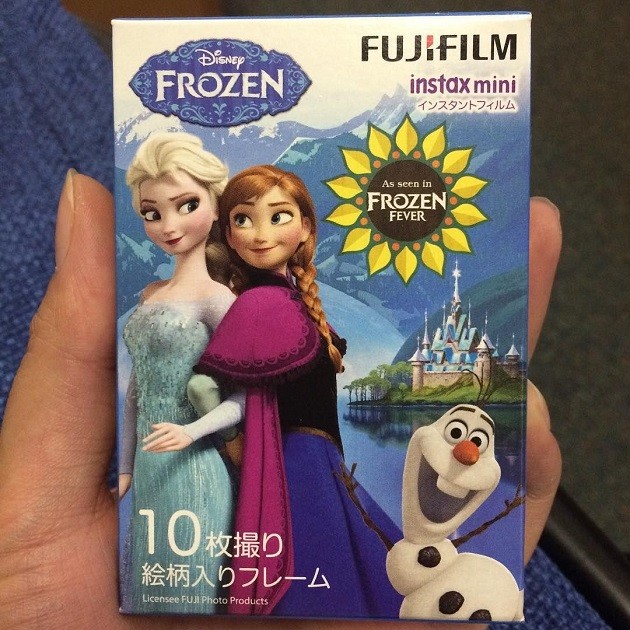 Frozen Fujifilm Instax Film