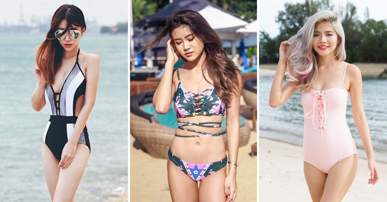 online blogshop singapore store swimwear monokini bikini