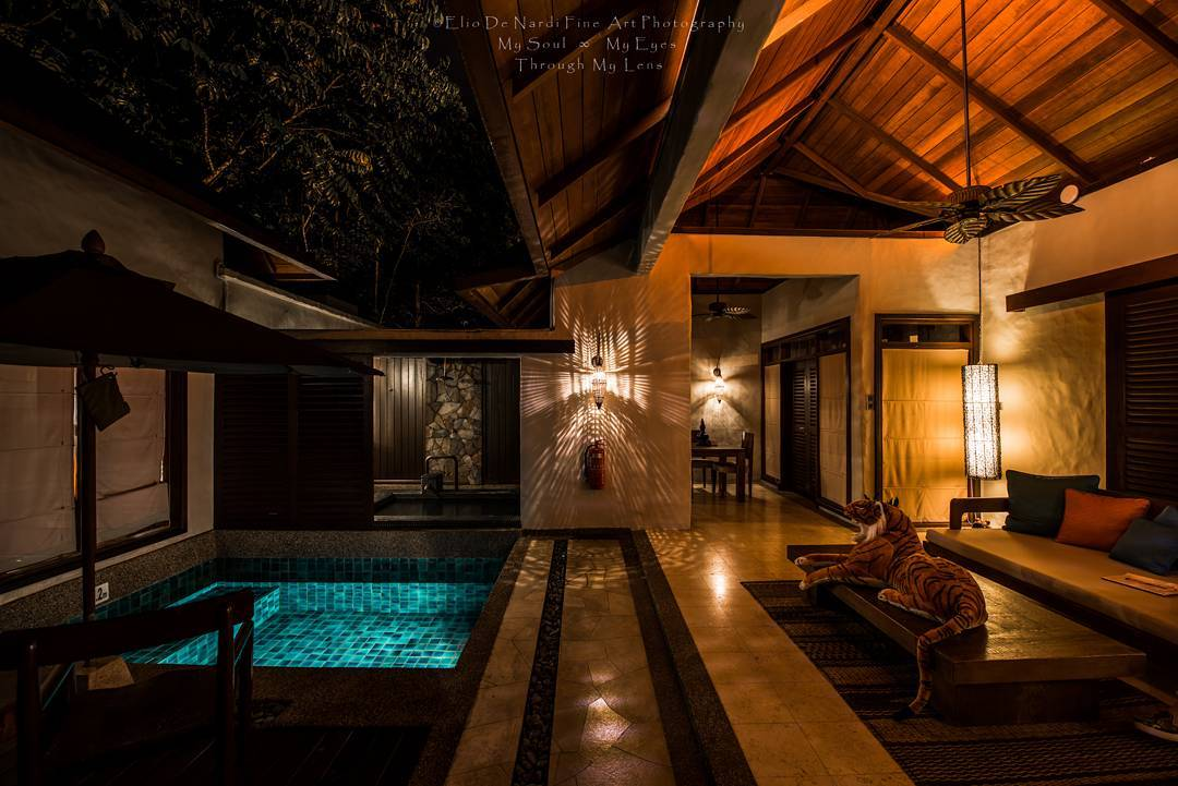 INjterior of Banjaran Hot Springs Villa