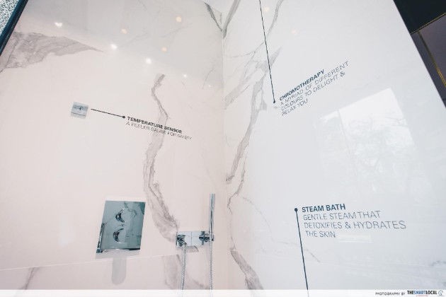Different features of GROHE Spa's bathroom amenities 