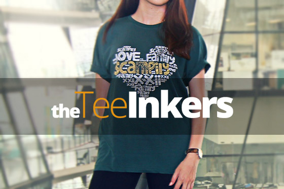 T-shirt customisation - The Tee Inkers